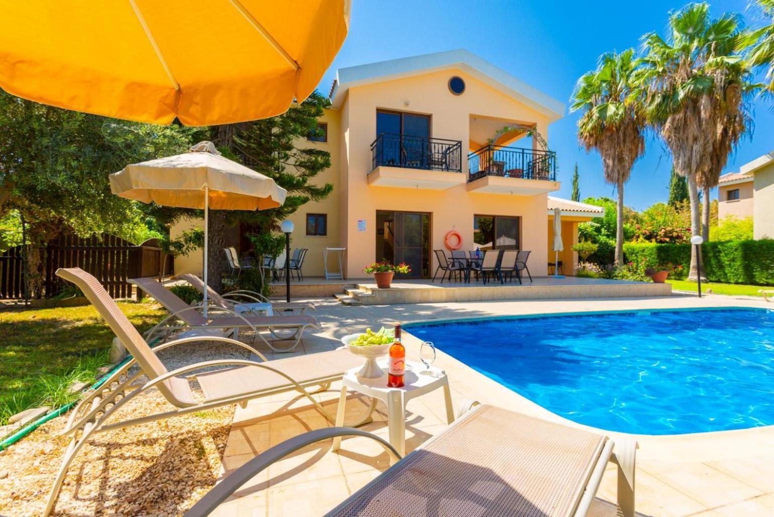 Villa Halima Stefanos Polis 外观 照片